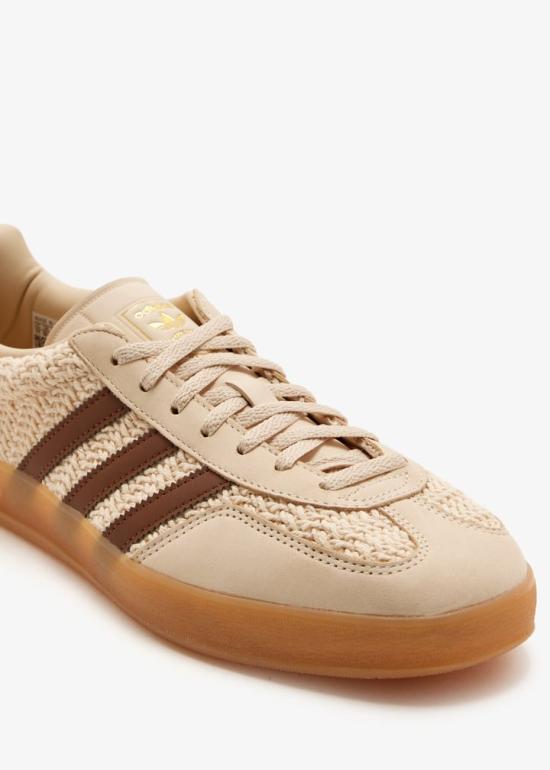 A.P.C. Sand Strata Brown Gum Sole Sneakers