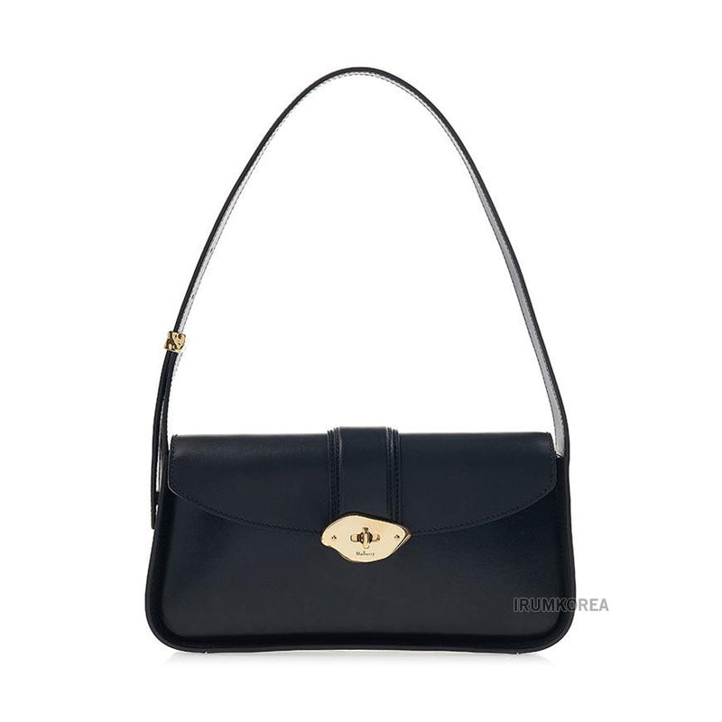 Mulberry Small Lana Shoulder Bag Black Leather