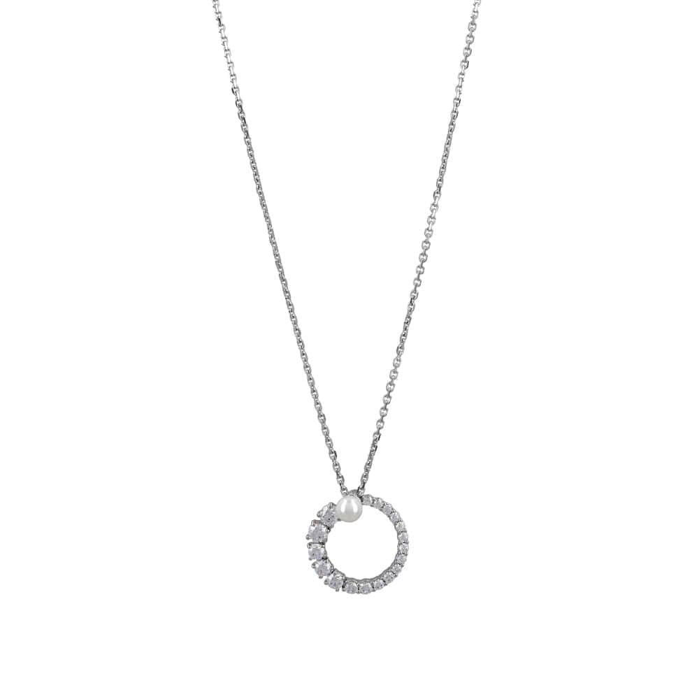 Swarovski Round Pendant Necklace for Women 5688751