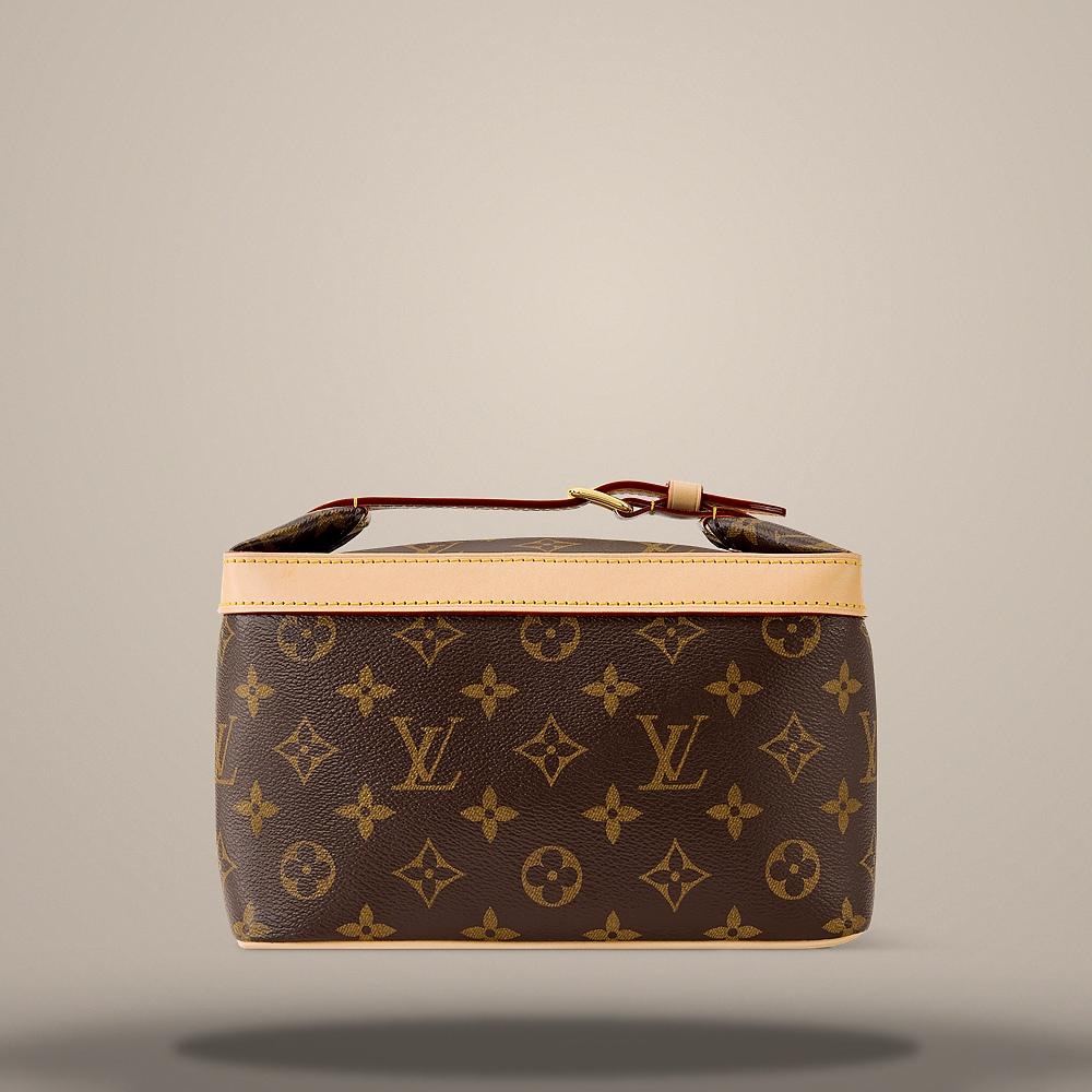 Louis Vuitton Monogram Coated Canvas Cruiser Toiletry Crossbody Bag M15350