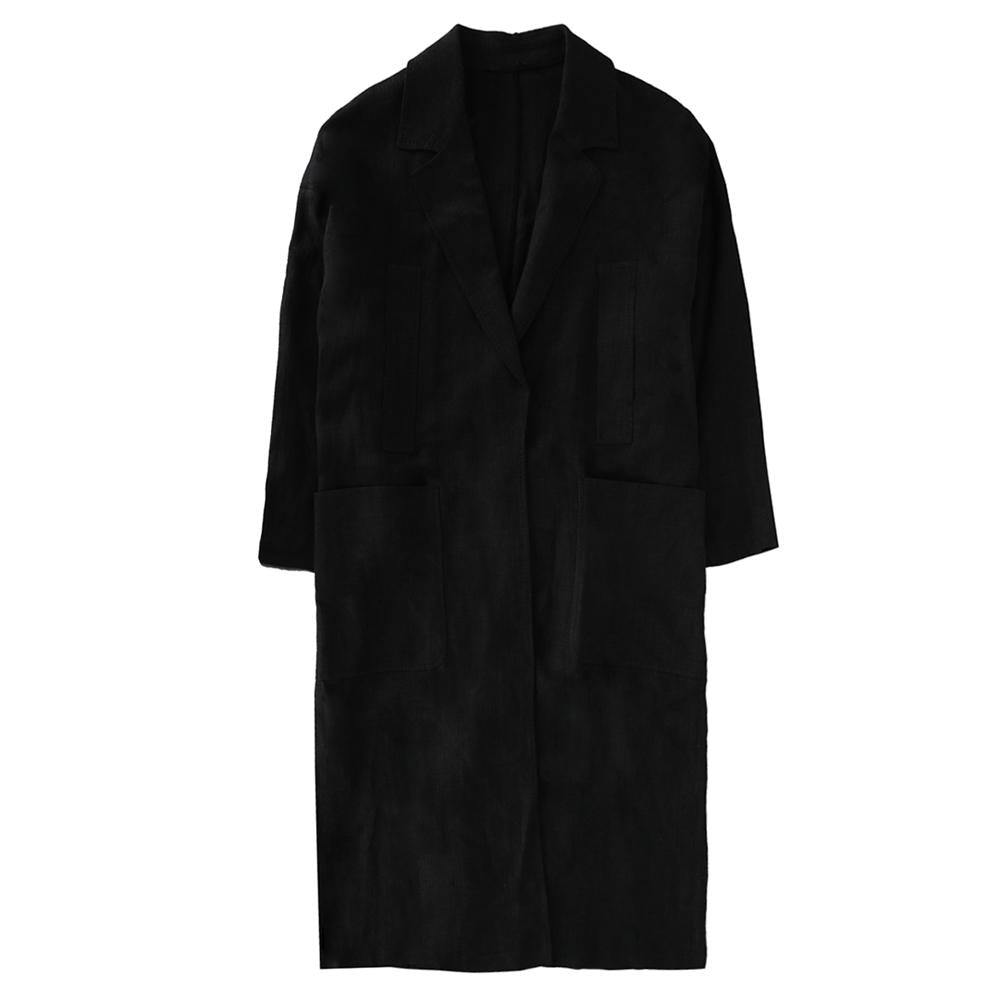 Max Mara Women's Linen Belted Long Coat 2361210331 011