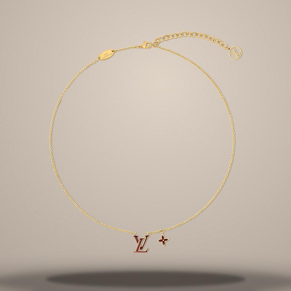 Louis Vuitton LV Iconic Enamel Necklace 47cm 1AK7C4