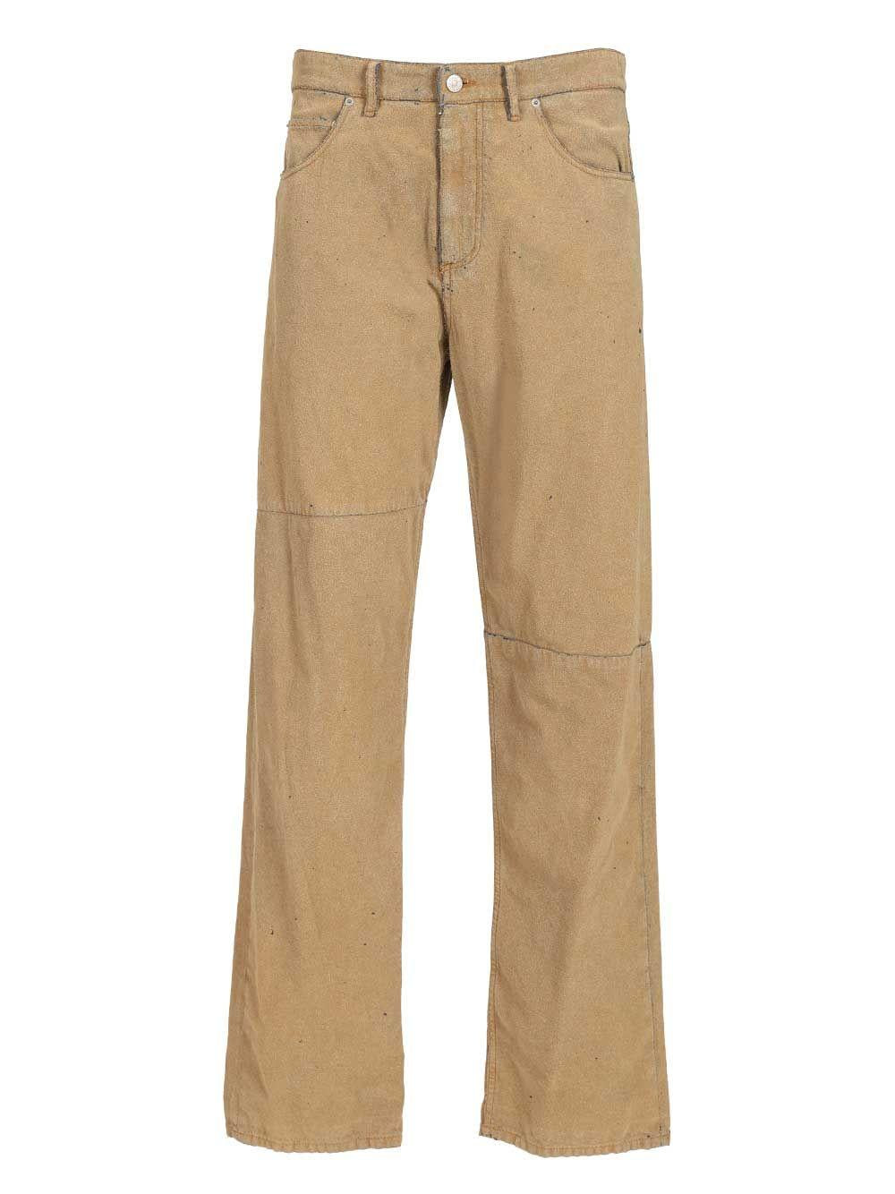 Maison Margiela Indigo Denim Jeans Men’s Straight-Leg Pants