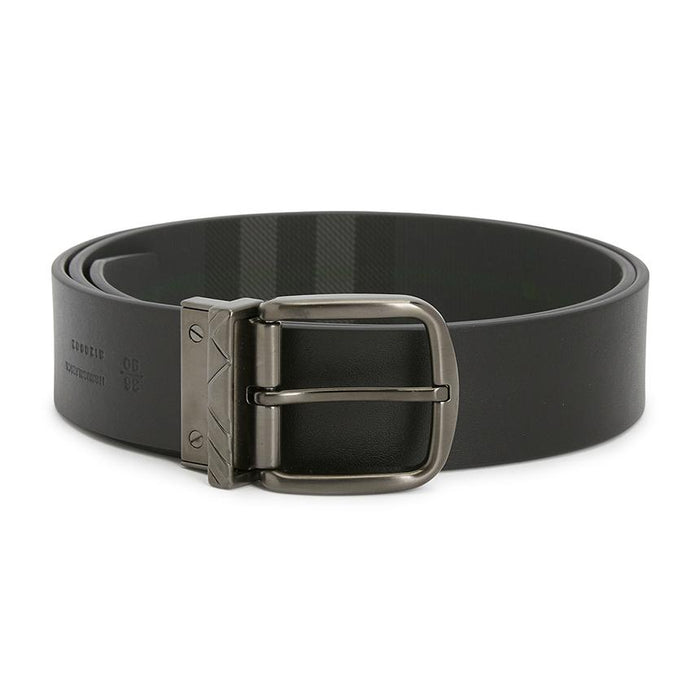 BURBERRY Men’s Reversible Check Leather Belt 8120002