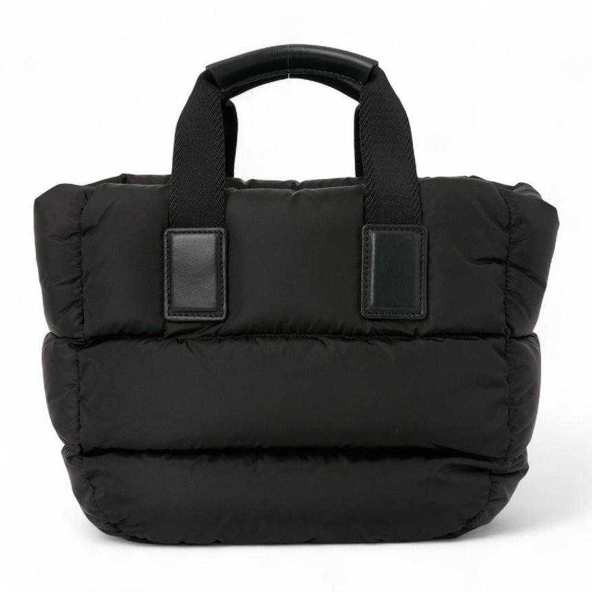 Moncler Caradoc Mini Women’s Tote Bag Black Leather Tote