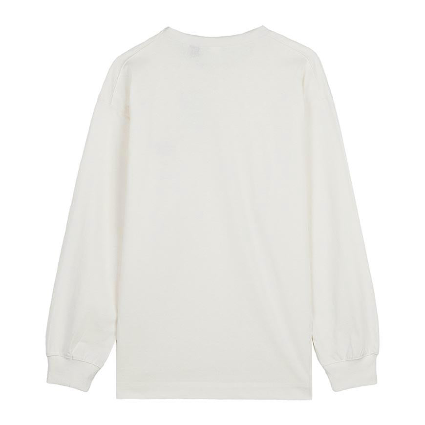 NANGA Unisex Logo Embroidered Sweatshirt NW2411 1G803 WHT
