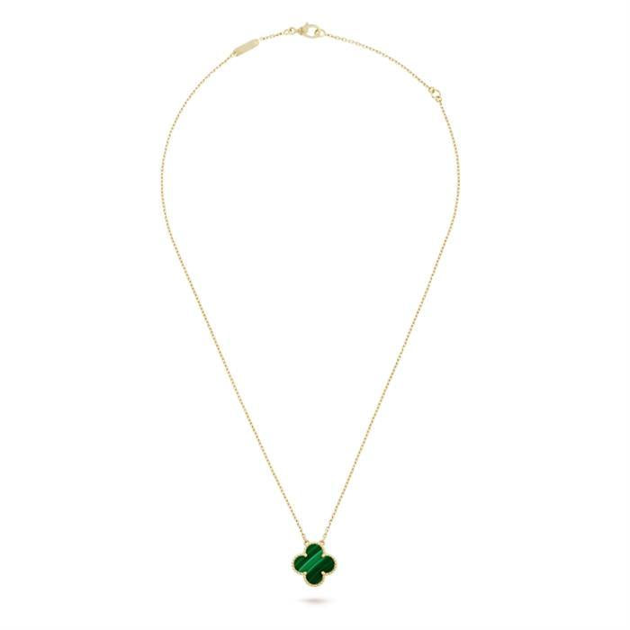 Van Cleef & Arpels Vintage Alhambra Pendant Necklace Gold