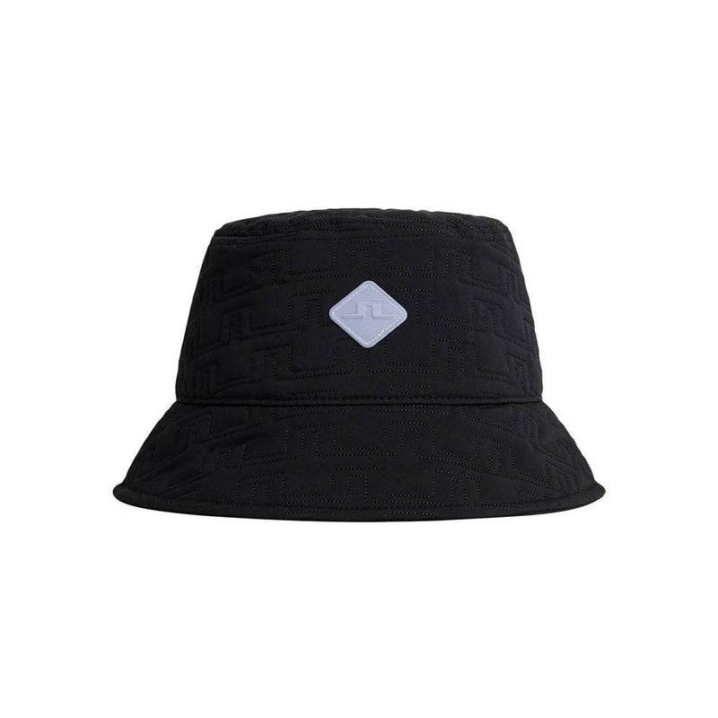 J LINDEBERG CARRIE Logo Patch Bucket Hat Black