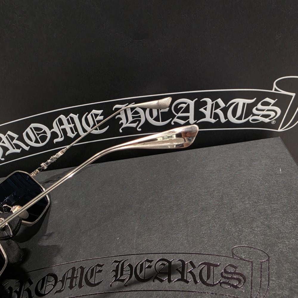 Chrome Hearts Punk Silver-Tone Sunglasses Glasses