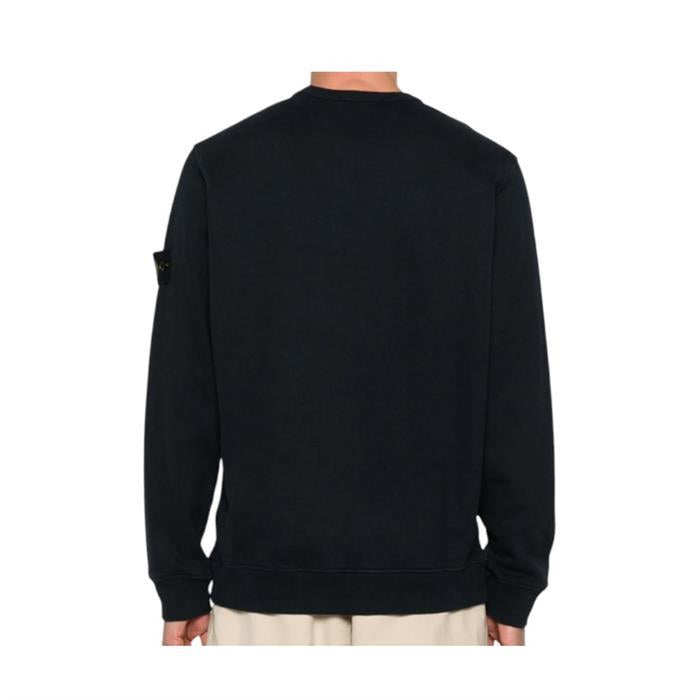 STONE ISLAND Logo Patch Crewneck Sweatshirt Men’s K2S15 6100016 S0184 V0129