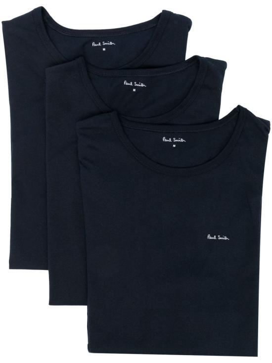 Paul Smith Navy Short Sleeve T-Shirt for Men