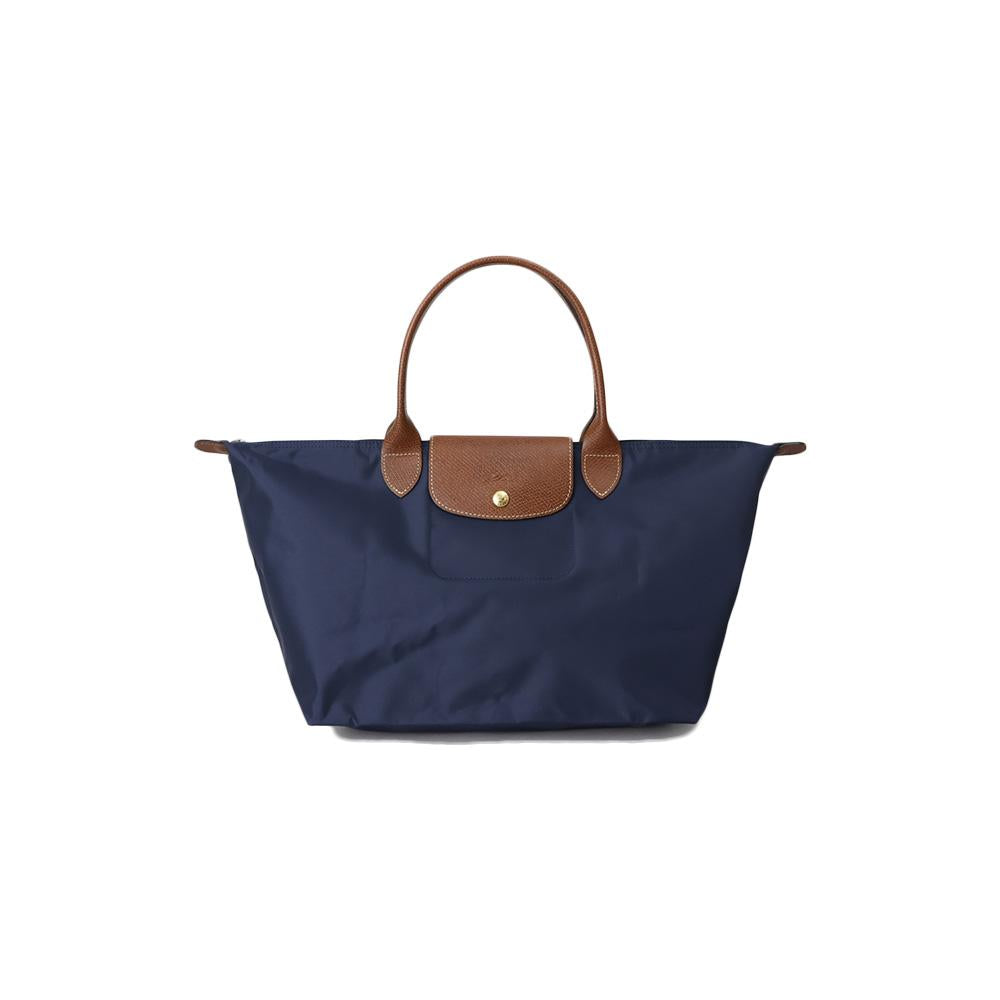 Longchamp Le Pliage Original L Top Handle Tote Bag Navy