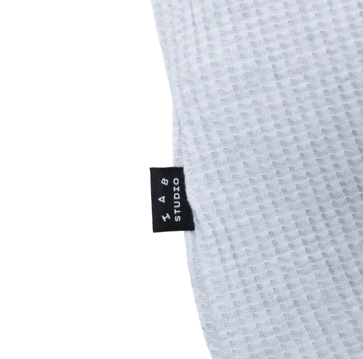emis Light Gray Waffle Long Sleeve T-Shirt