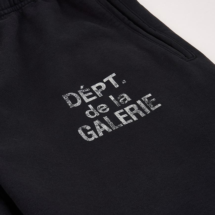 GALLERY DEPT. Men’s Straight Pants Black Classic Pants LSF 40112