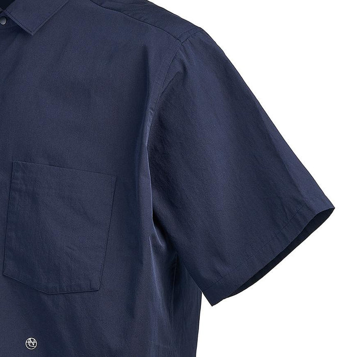 nanamica Men’s Regular Wind Shirt Long Sleeve SUGS405E DN