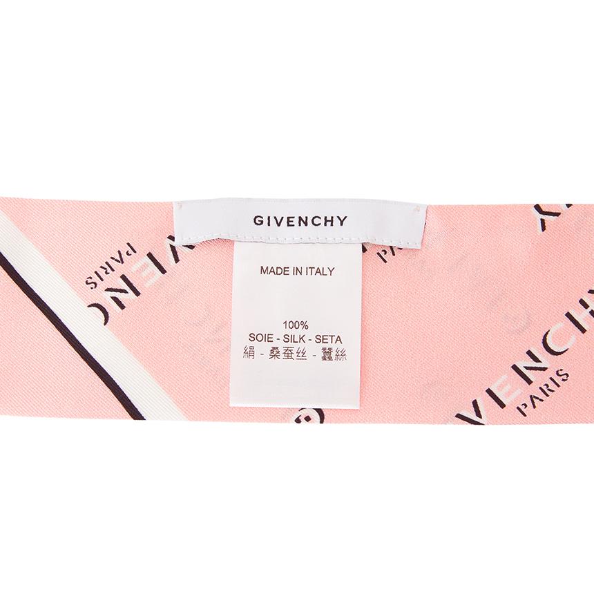 GIVENCHY Women’s Silk Scarf Scarf Pink BG00P3 G002 681