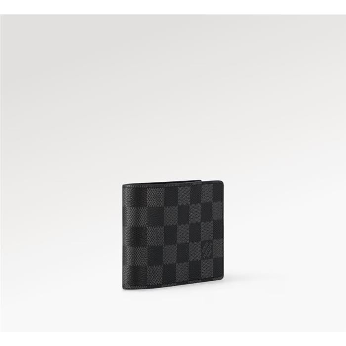 Louis Vuitton Damier Graphite Leather Bifold Wallet for Men