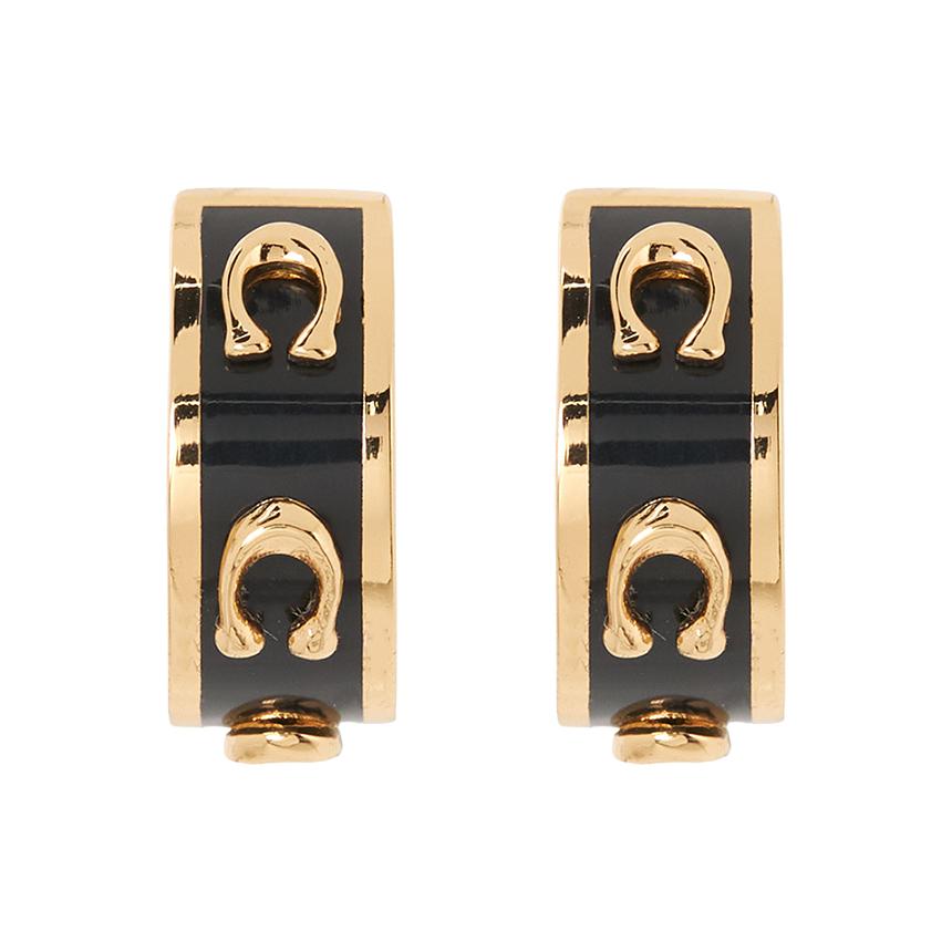 Coach Signature Women’s Earrings 448375 GLD 001
