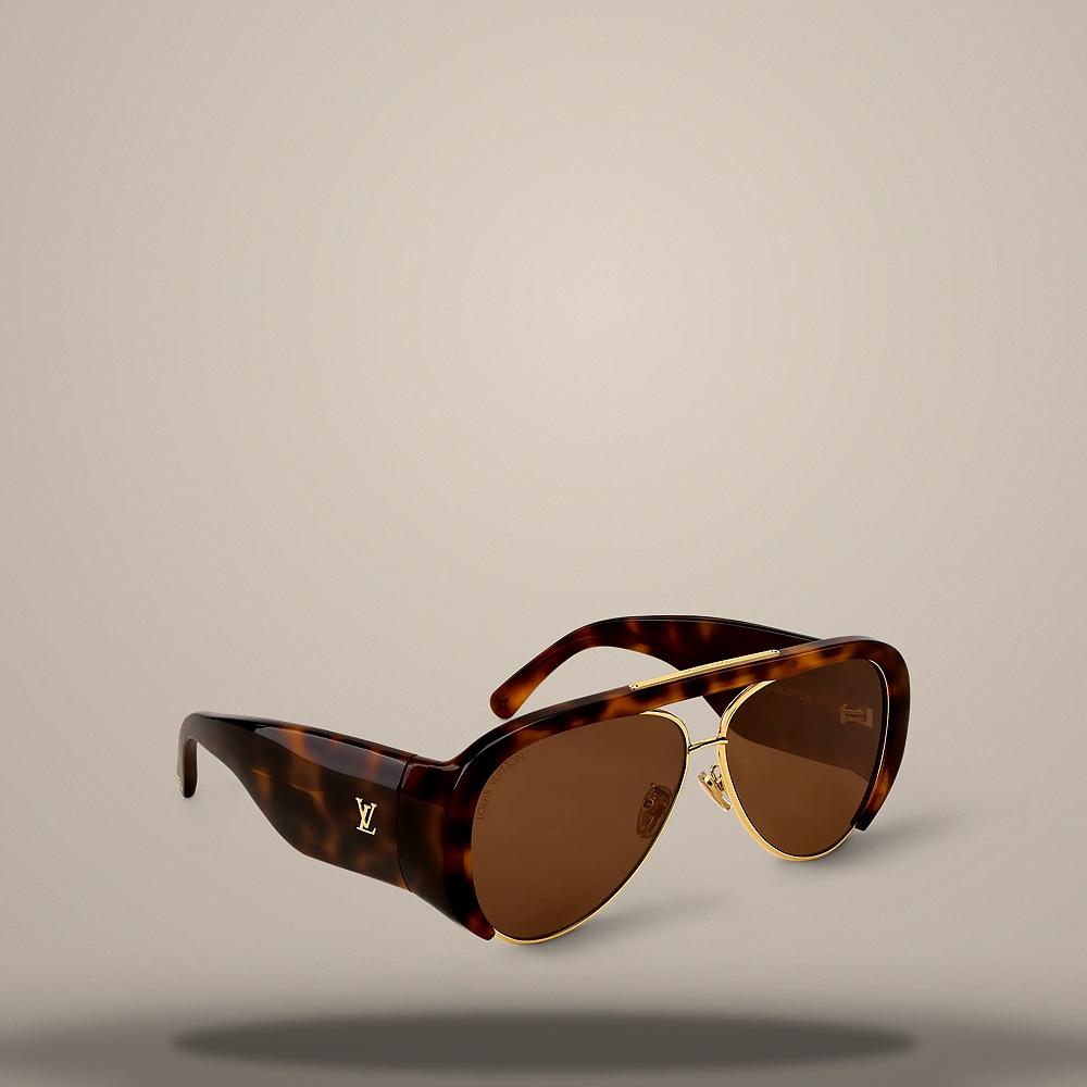 Louis Vuitton LV Vision Pilot Sunglasses Pilot Style Z3399U
