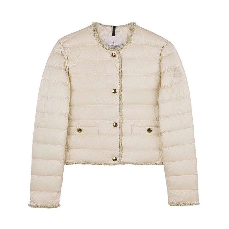 Moncler Women’s Fleur Bouclé Down Jacket
