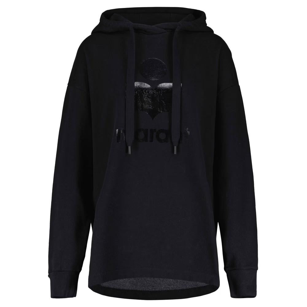 Isabel Marant Black Logo Hoodie MARLY Women’s Pullover Sweatshirt