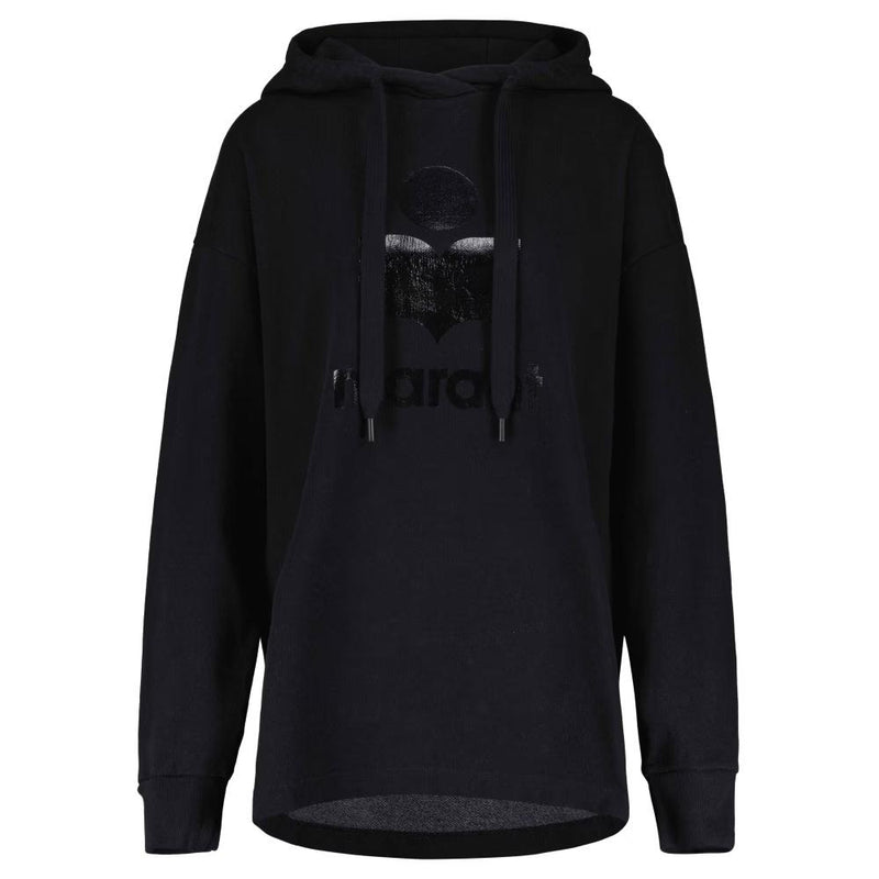 Isabel Marant Black Logo Hoodie MARLY Women’s Pullover Sweatshirt
