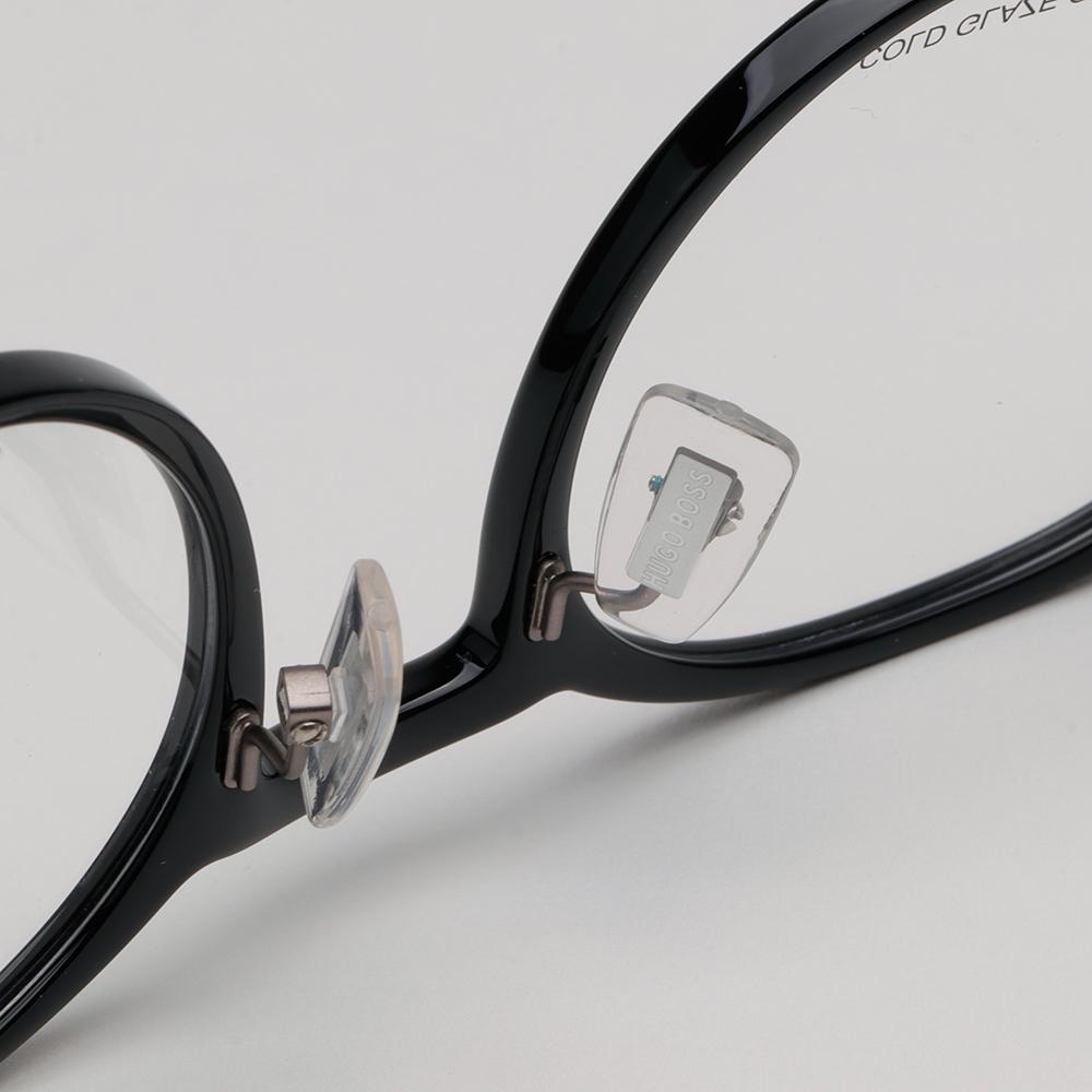 HUGO BOSS Ultra Lightweight Round Acetate Eyeglass Frames Unisex BOSS1350F TI7