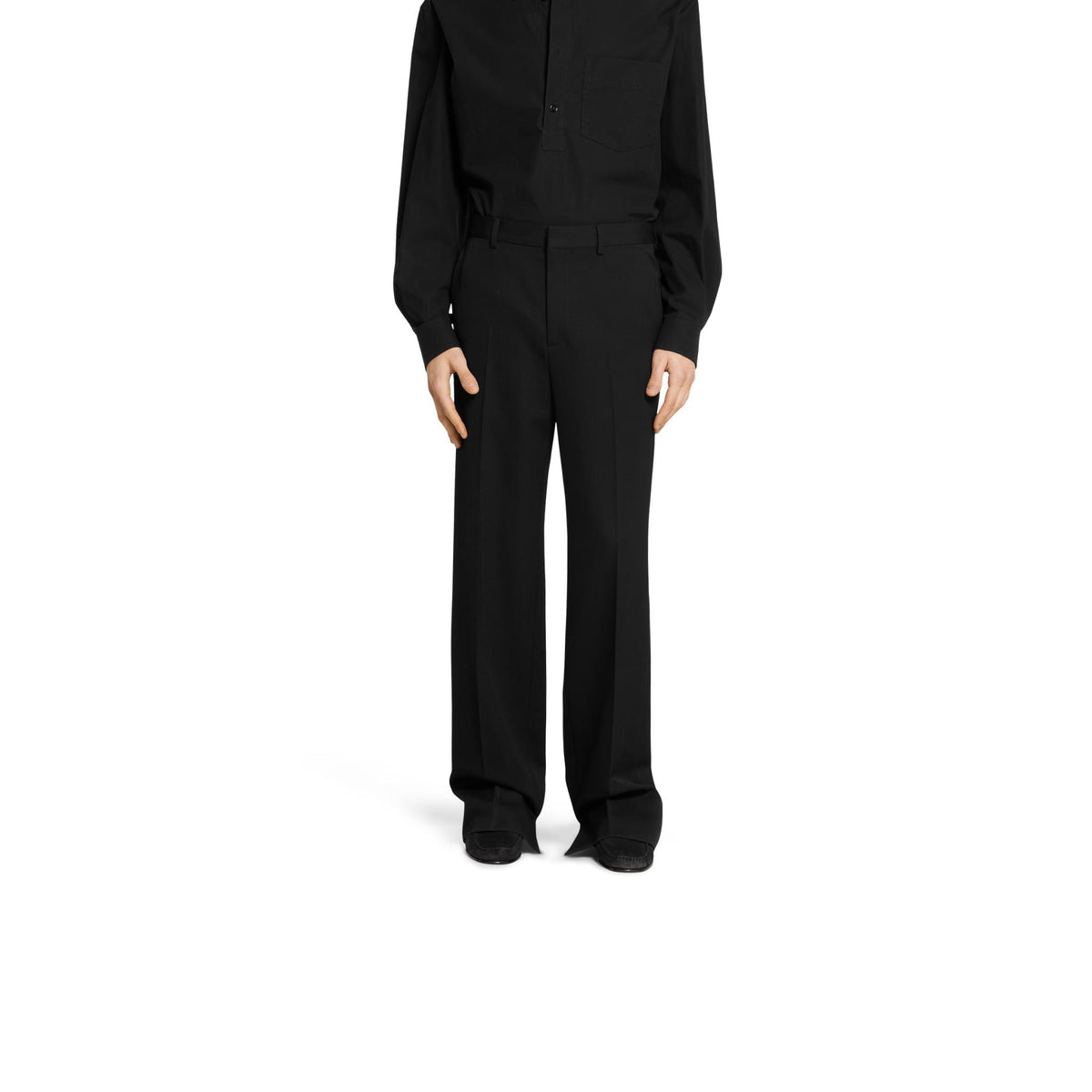 GUCCI Black Wool Suit Pants