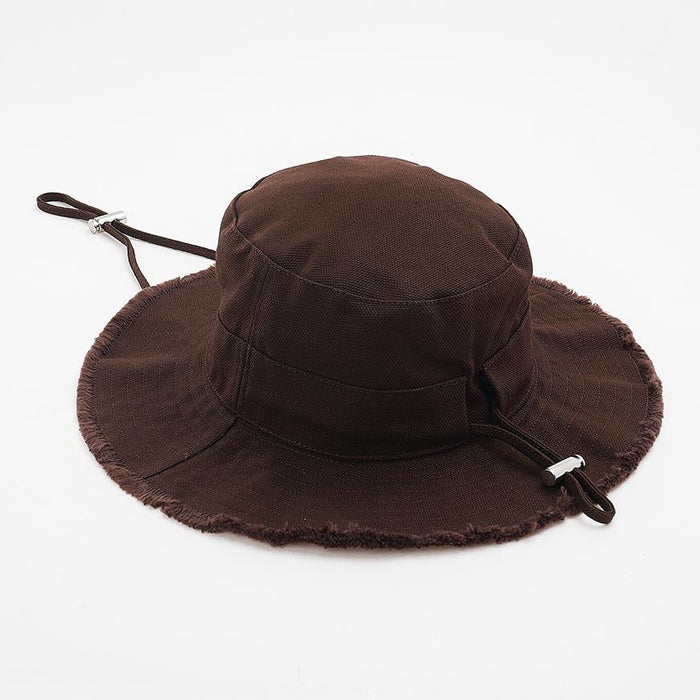 JACQUEMUS Unisex Artichoke Bucket Hat Beige Cotton