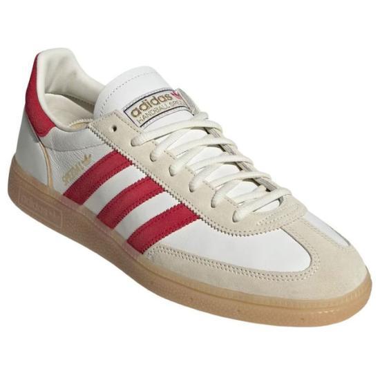 Adidas White Leather Low-Top Sneakers for Men IH6587 DOM
