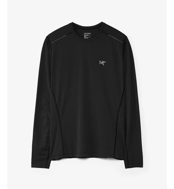 ARC`TERYX Ionia Merino Wool Long Sleeve Men’s T-Shirt Black ATPSM07732 BLK