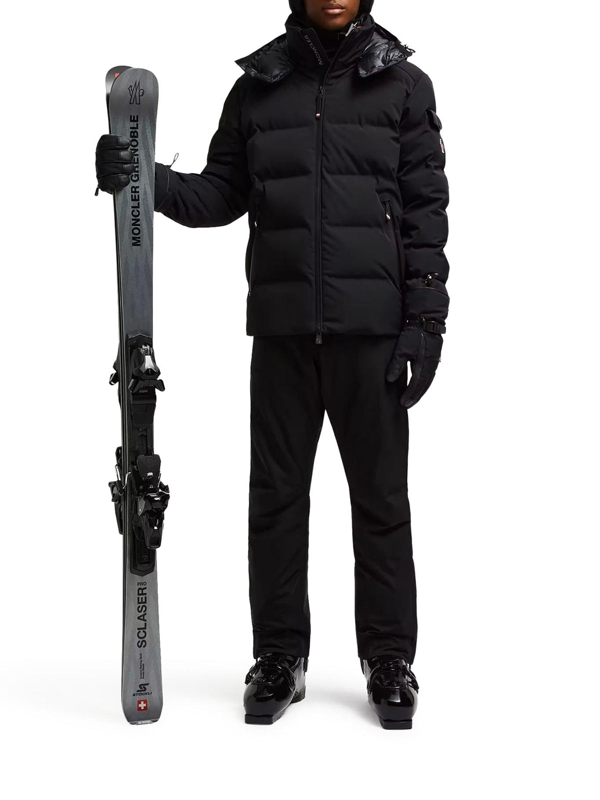 Moncler Black Down Puffer Jacket for Men