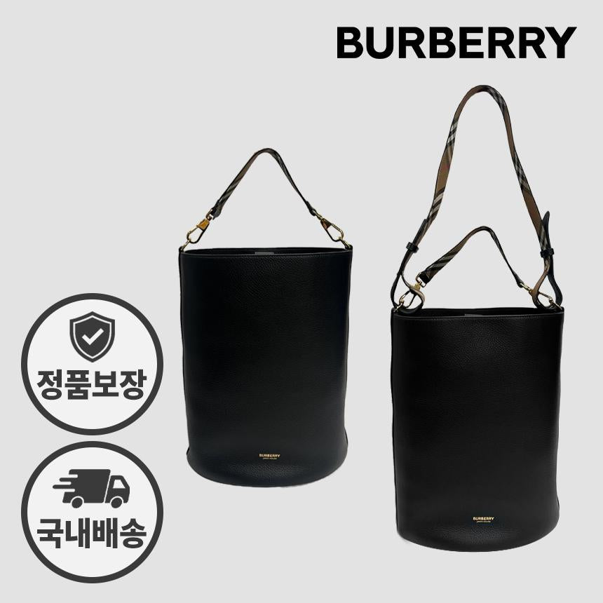 BURBERRY Medium Bucket Crossbody Bag Black 80840361