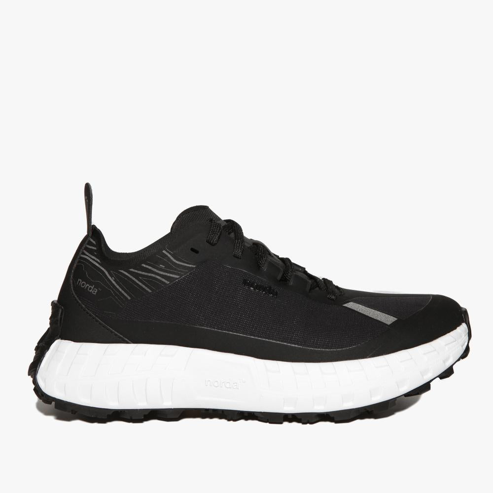 norda Black Low-Top Sneakers for Women