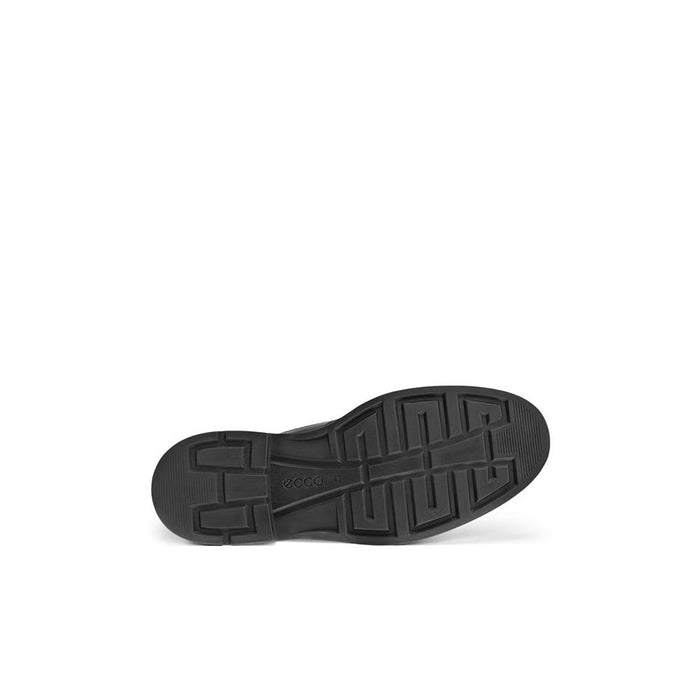 ecco Black Leather Oxford Dress Shoes for Men