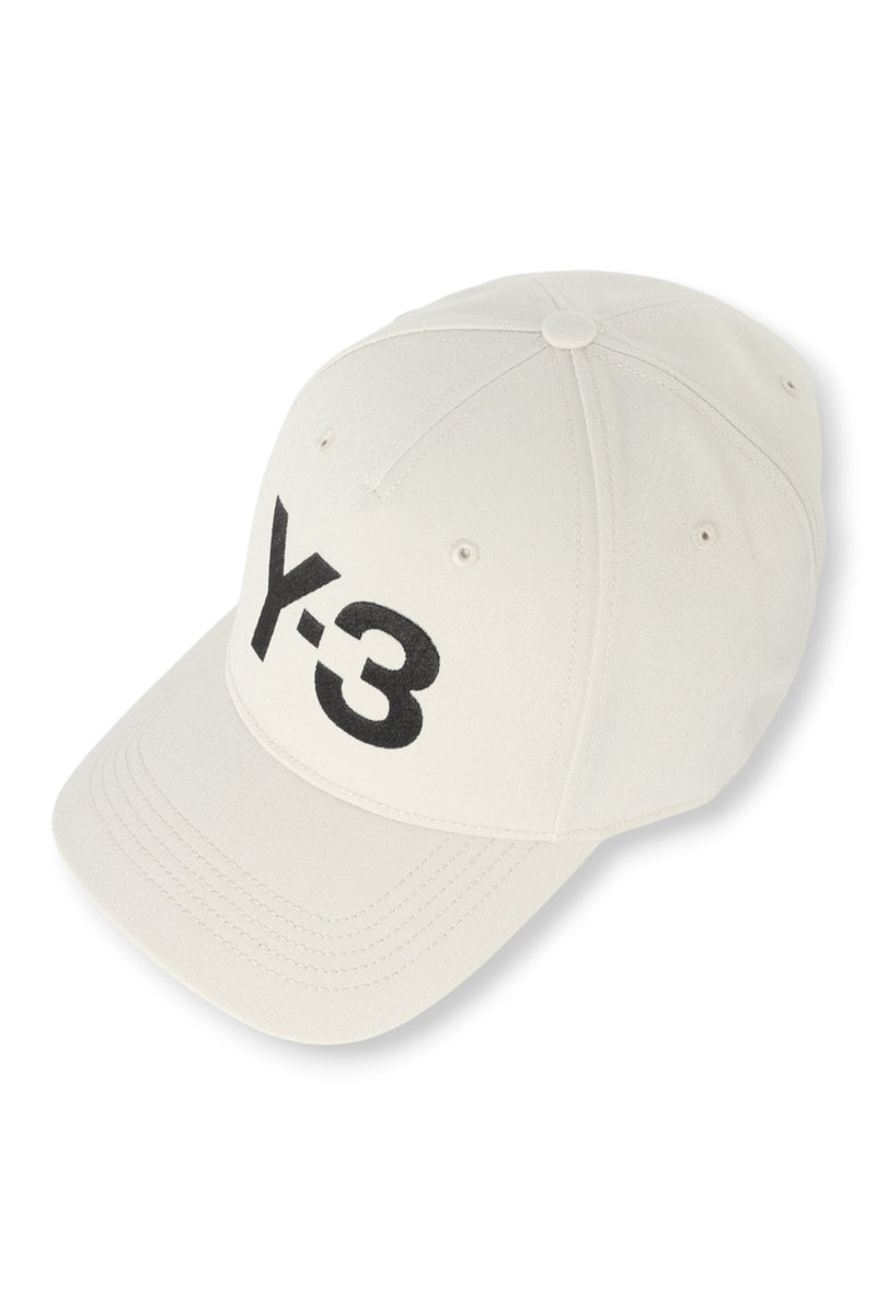 Y-3 Logo Cap Talc Unisex Adjustable Baseball Hat