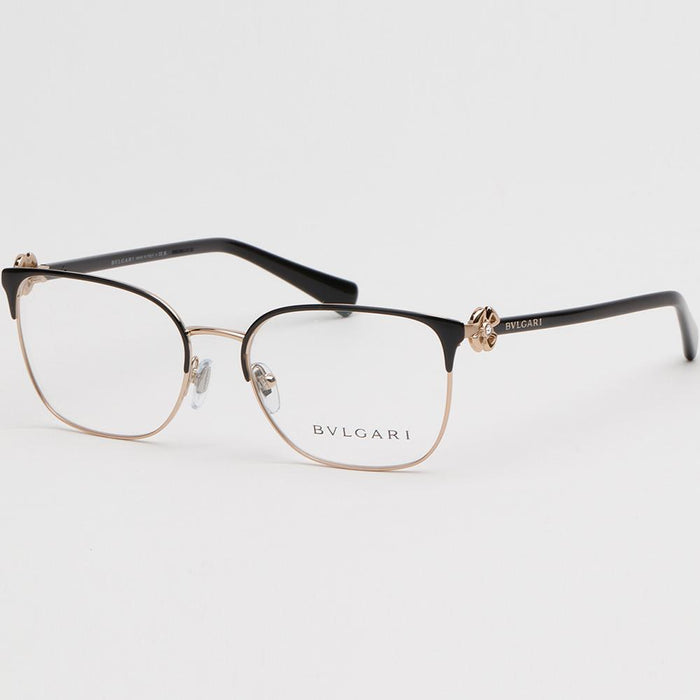 BVLGARI Gold-Tone Metal Rectangle Eyeglass Frames Unisex BV2234B 2033