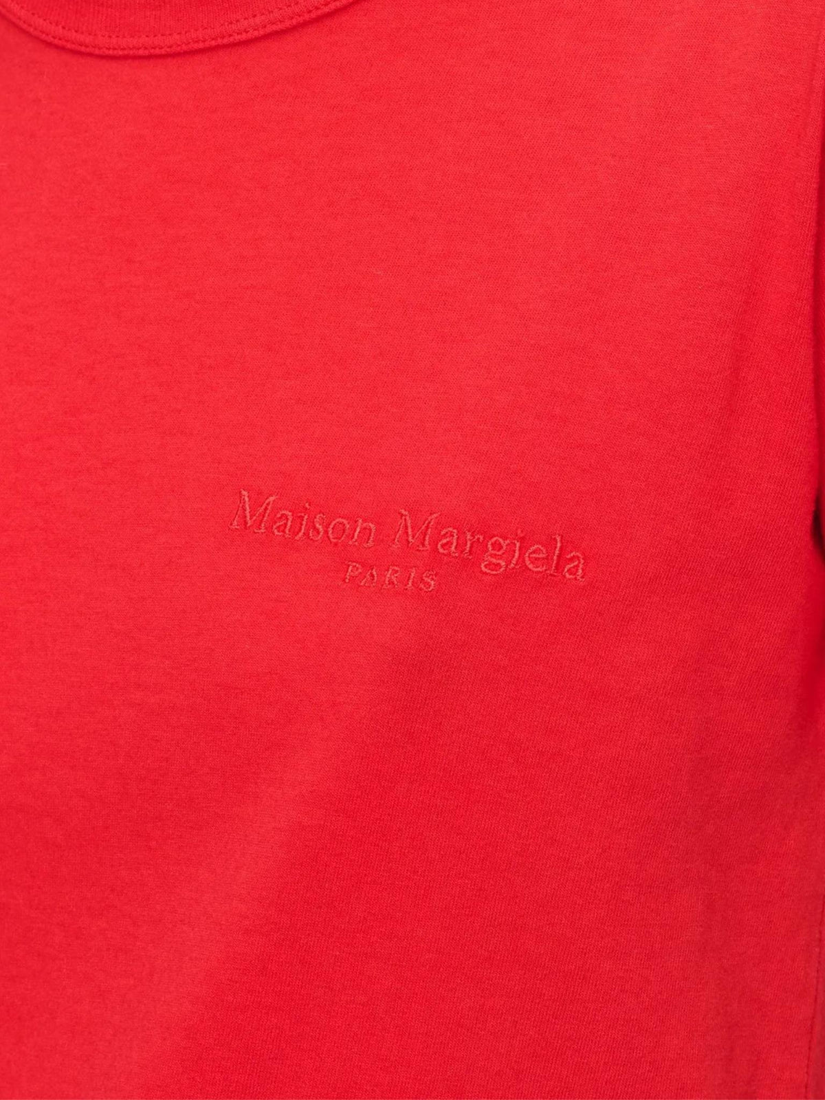 Maison Margiela Short Sleeve Cotton T-Shirt White Women’s