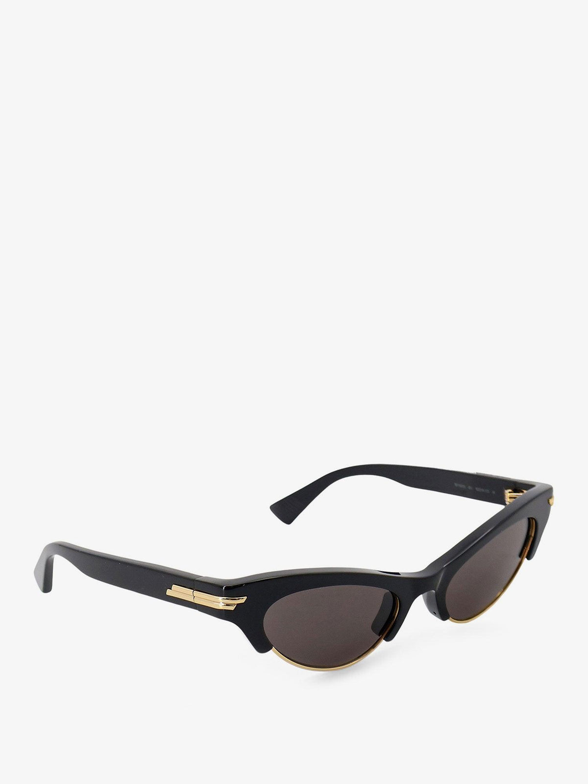 Bottega Veneta Black Acetate Square Sunglasses