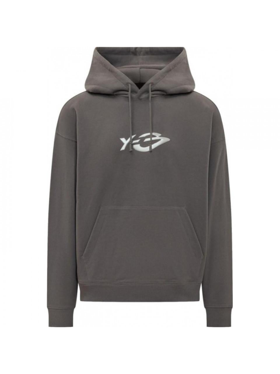 Y-3 Men's French Terry Liquid Logo Hoodie KZ0841