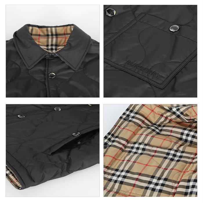 BURBERRY Reversible Vintage Check Shirt Jacket 8100137