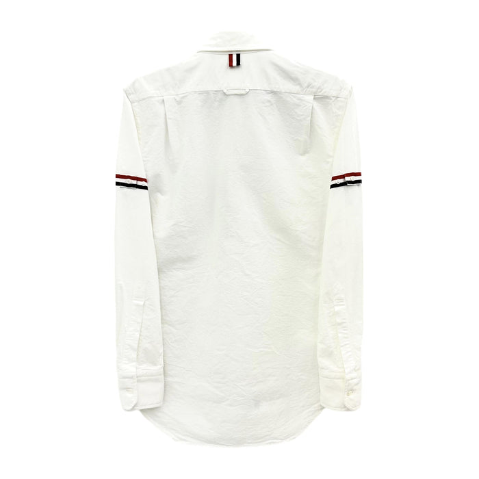 THOM BROWNE Armband Oxford Long Sleeve Shirt