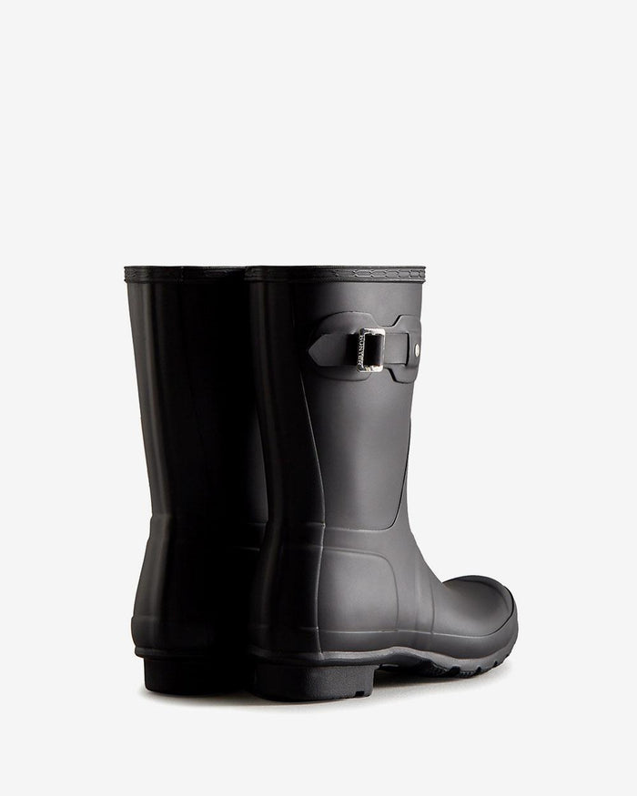 HUNTER Original Short Matte Black Women’s Rain Boots