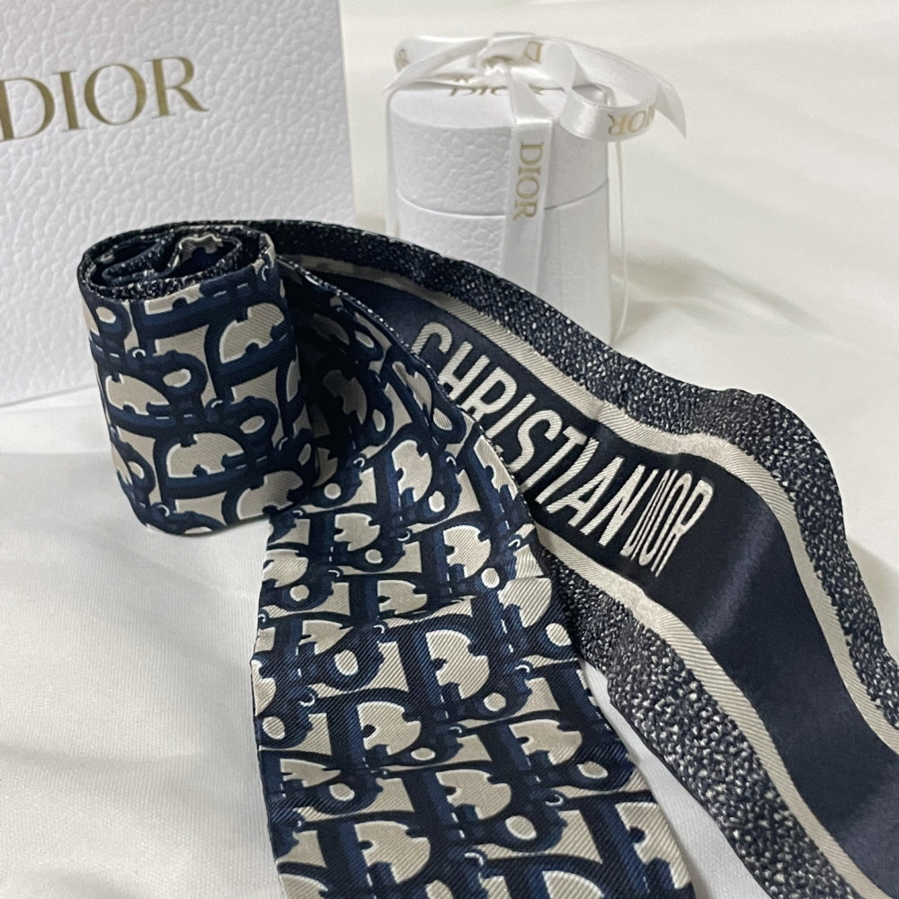 DIOR Oblique Mitzah Silk Scarf Bandana, 4 Colors 15DOB106I600