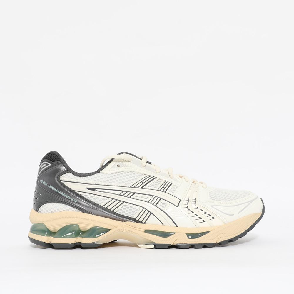 Asics GEL-Kayano 14 Cream Obsidian Gray Unisex Low-Top Sneakers 1203A537 113