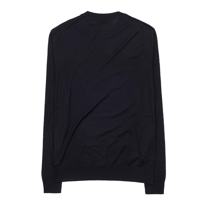 PRADA Superfine Wool Crewneck Sweater Black Men’s