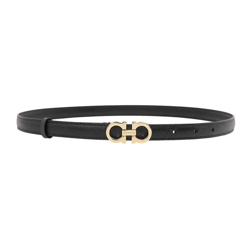 Ferragamo Women’s Gancini Belt B224 NERO 0675180