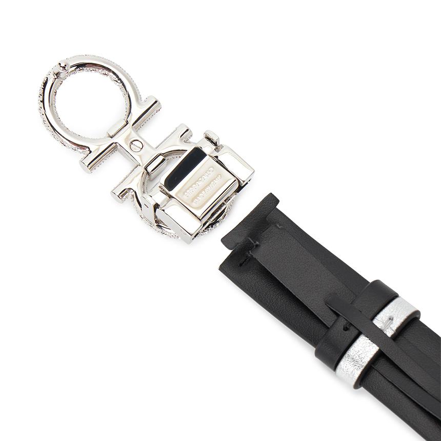 Ferragamo Women’s Reversible Leather Belt Pre-Cut 23B727 0746845