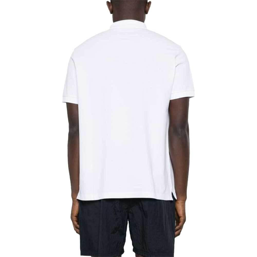 STONE ISLAND Slim Fit Polo Shirt White Men Cotton