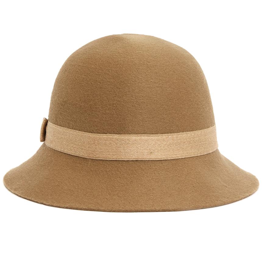 HELEN KAMINSKI Alfreda 6 Women’s Cloche Hat Camel
